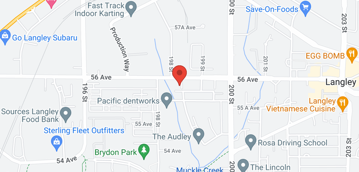 map of 4 19860 56 AVENUE